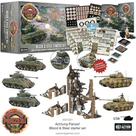 Achtung Panzer! Blood & Steel Starter Set PREORDER FOR 4/12 RELEASE