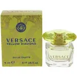 Versace Yellow Diamond Eau De Toilette Spray for Women, 0.17 Fl Oz (Miniature)