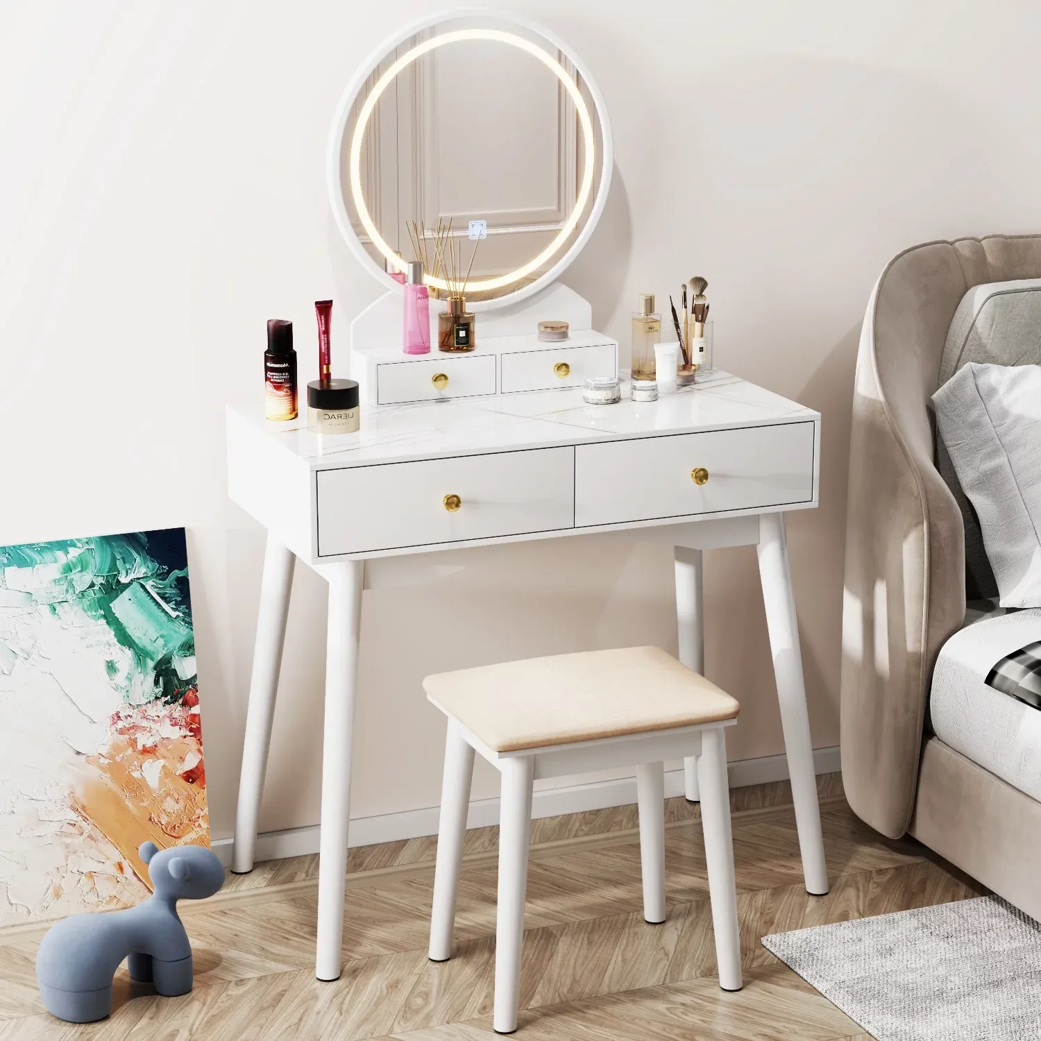 Furmax Vanity Desk Makeup Vanity Table