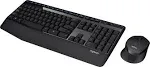 Logitech Wireless Combo Mk345 - Ensemble Clavier et Souris - sans fil- 2.4 Ghz - Version Tcheque