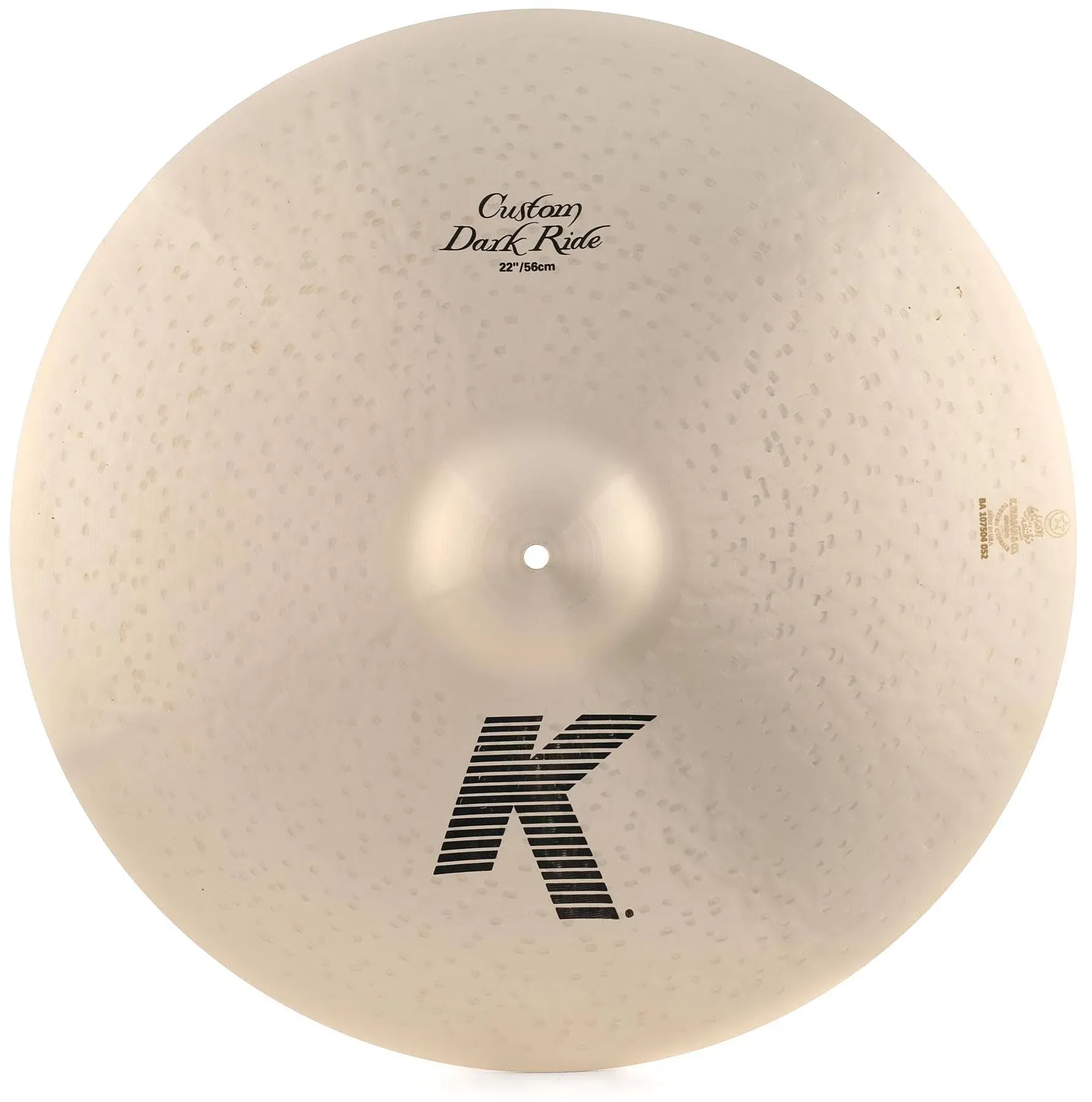 Zildjian 22" K Custom Dark Ride Cymbal | Reverb