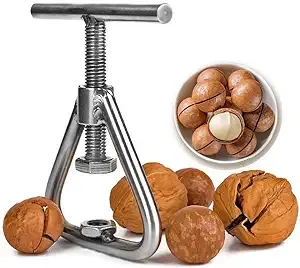 Nut crackers Tool for All Nuts, Heavy Duty Stainless Steel Pecan Walnut Plier Opener Tool for Black Walnut, Macadamia Nuts, Hazelnut, Almonds,Pecan,Walnuts