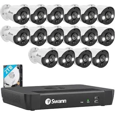 Swann 16-Camera 4K Ultra HD NVR Security System