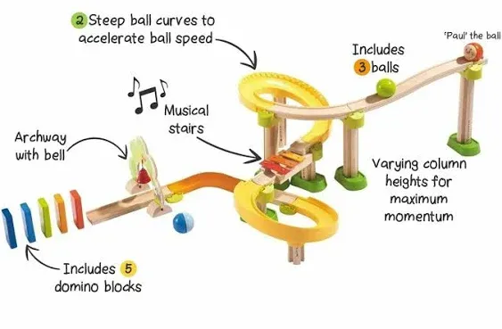 Haba - Kullerbu Sim-Sala-Kling Set