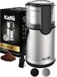 Compact countertop coffee grinder electric with 3.5 oz capacity Stainless Steel