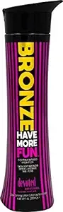 Devoted Creations BRONZE HAVE MORE FUN Satin Soft Bronzer Tanning Lotion 8.45 oz