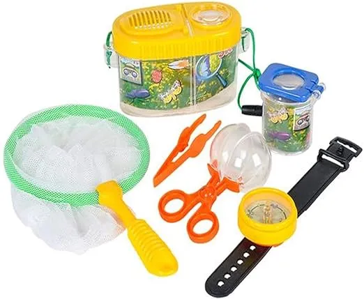 ArtCreativity Wildlings Bug Catcher Kit - 6 Piece Bug Catching Adventure Set - E