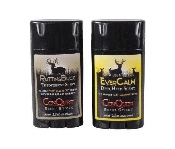 Conquest Scents RuttingBuck Pack (rutting Buck and Evercalm Stick) Conquest Scents