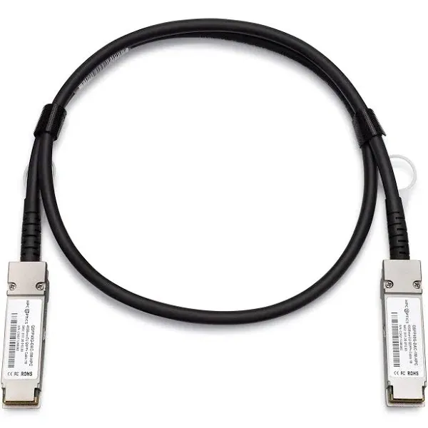 Compatible with Meraki MA-CBL-40G-1M QSFP+ to QSFP+ Twinax Stacking Cable | 40G DAC 1m Passive MA-CBL-40G-1M-HPC