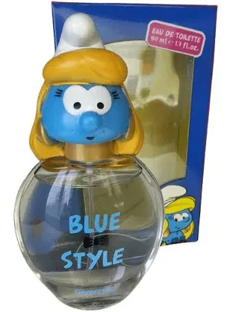 First American Brands Smurfs 3D Smurfette Edt Spray 1.7 Oz (Blue & Style)