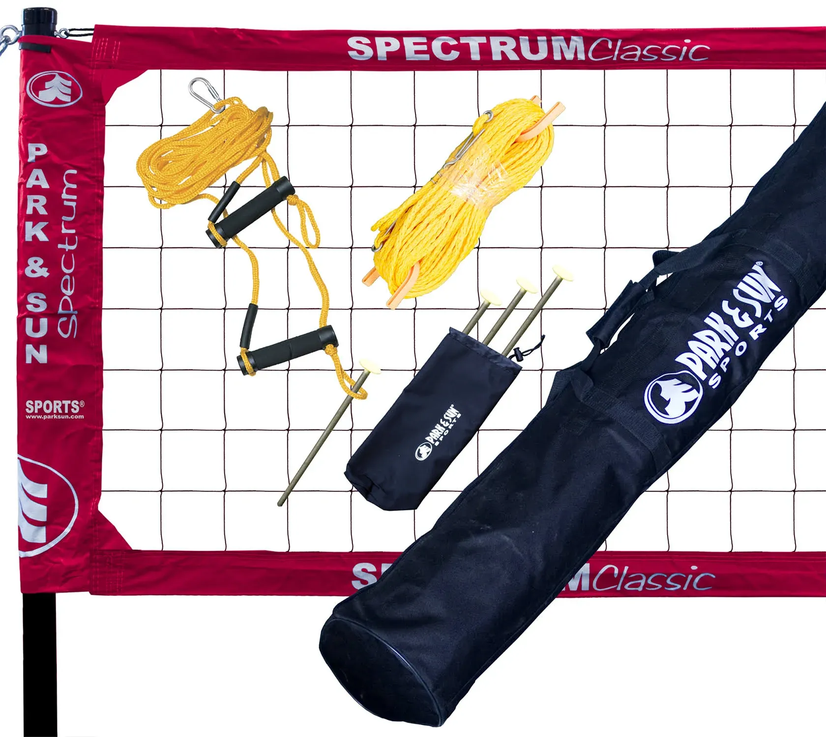 Park & Sun Spectrum Classic Professional Level Volleyball Net System