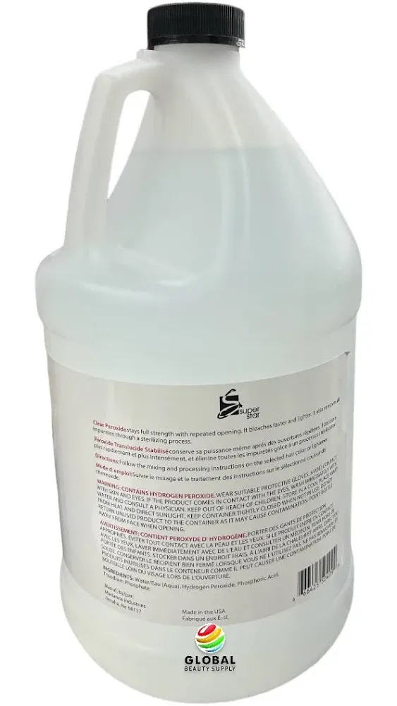 SUPER STAR 40v Stabilized Crystal Clear Liquid Peroxide 3.8 L / 1 Gallon (1-Count)