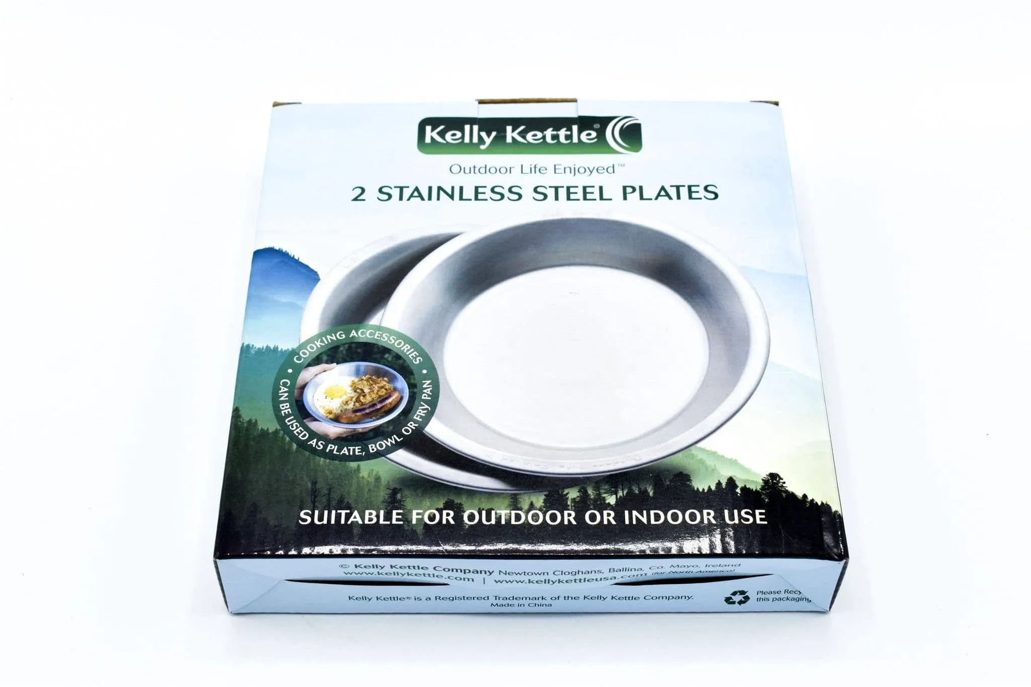 Kelly Kettle Stainless Steel Camp Plates