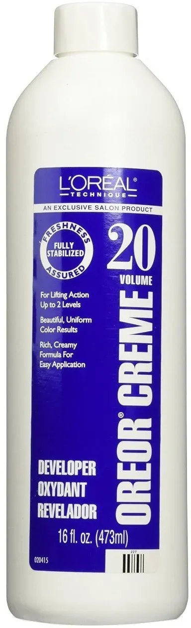 L'Oreal Oreor Creme Developer 20 Volume