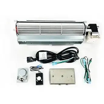 Direct store Parts Kit DN122 BKT GA3650T GA3650TB GA3700T GA3700TA Fireplace Blower Fan Kit for Desa Rotom