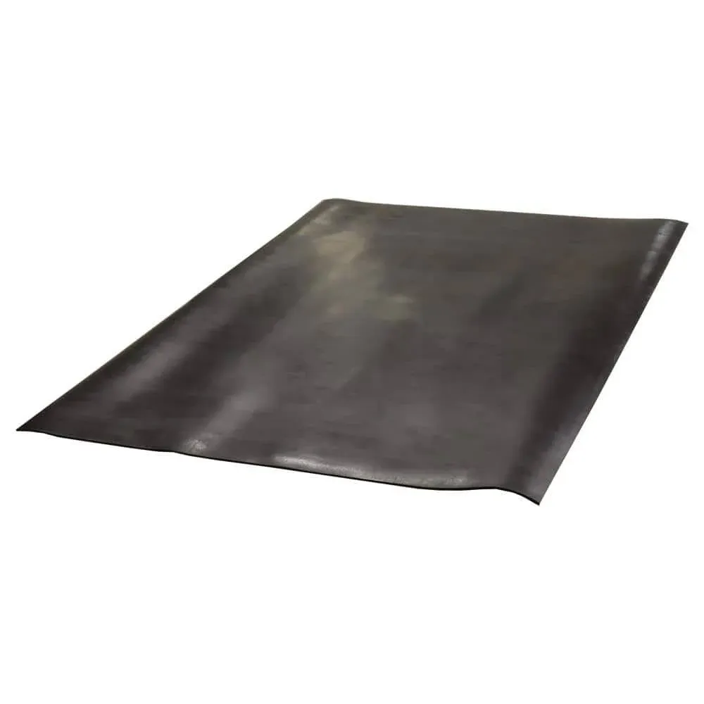 Rubber-Cal EPDM Rubber Sheet Black 60A 0.125 in. x 24 in. x 36 in. 22-05-125-S-036-024-1