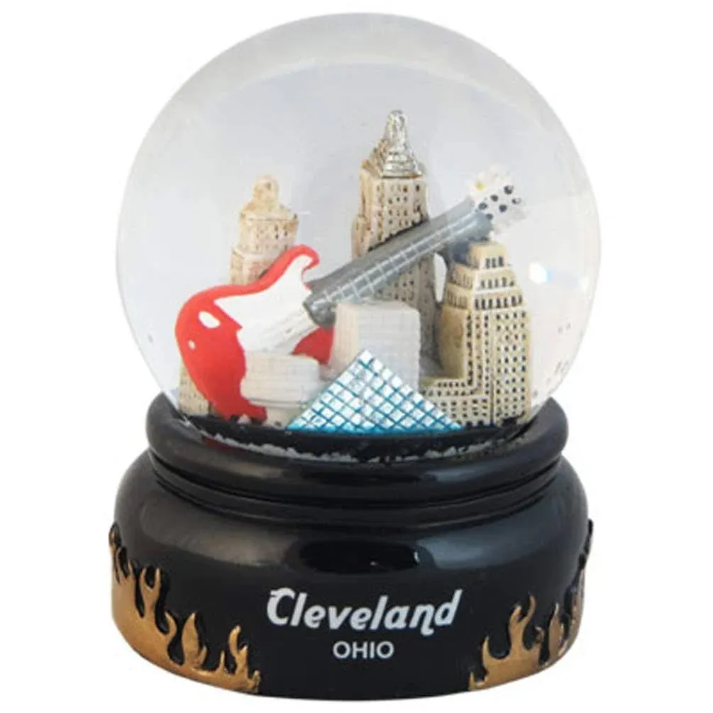 Cleveland Ohio Snow Globe - 65mm - Topline