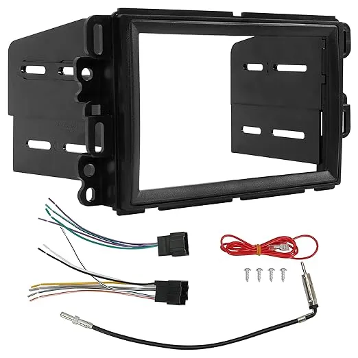 Ecotric Double DIN Dash Installation Kit Compatible with 2006-2014 Buick ...