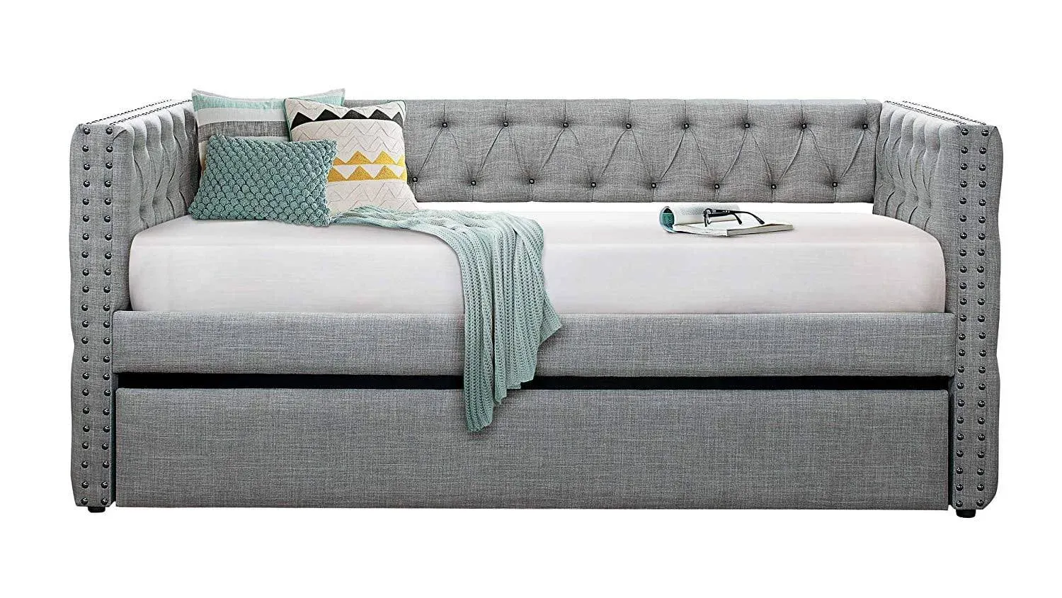 Homelegance Adalie Grey Daybed with Trundle