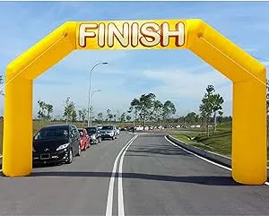 20Ft Inflatable Arch Inflatable Start Finish Line Arch with Blower,Outdoor Inflatable Archway for Party,5K Race,Advertising Commerce,School Sport Blue