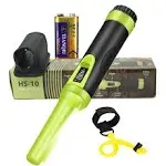 Fully Waterproof LCD Display Pinpointing Gold Metal Detector with LED Green