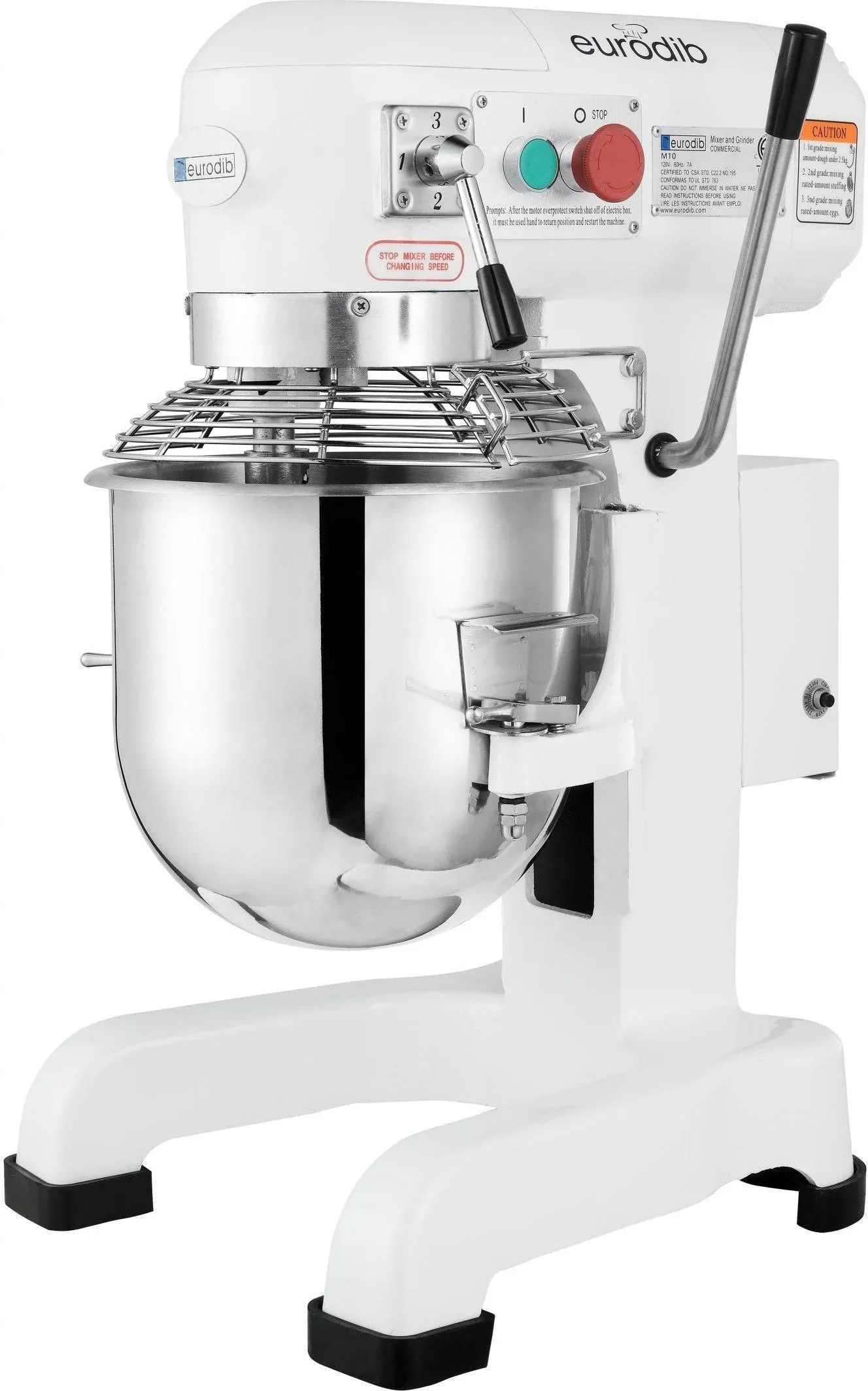 M10 ETL Eurodib 10 quarts Planetary MIXER