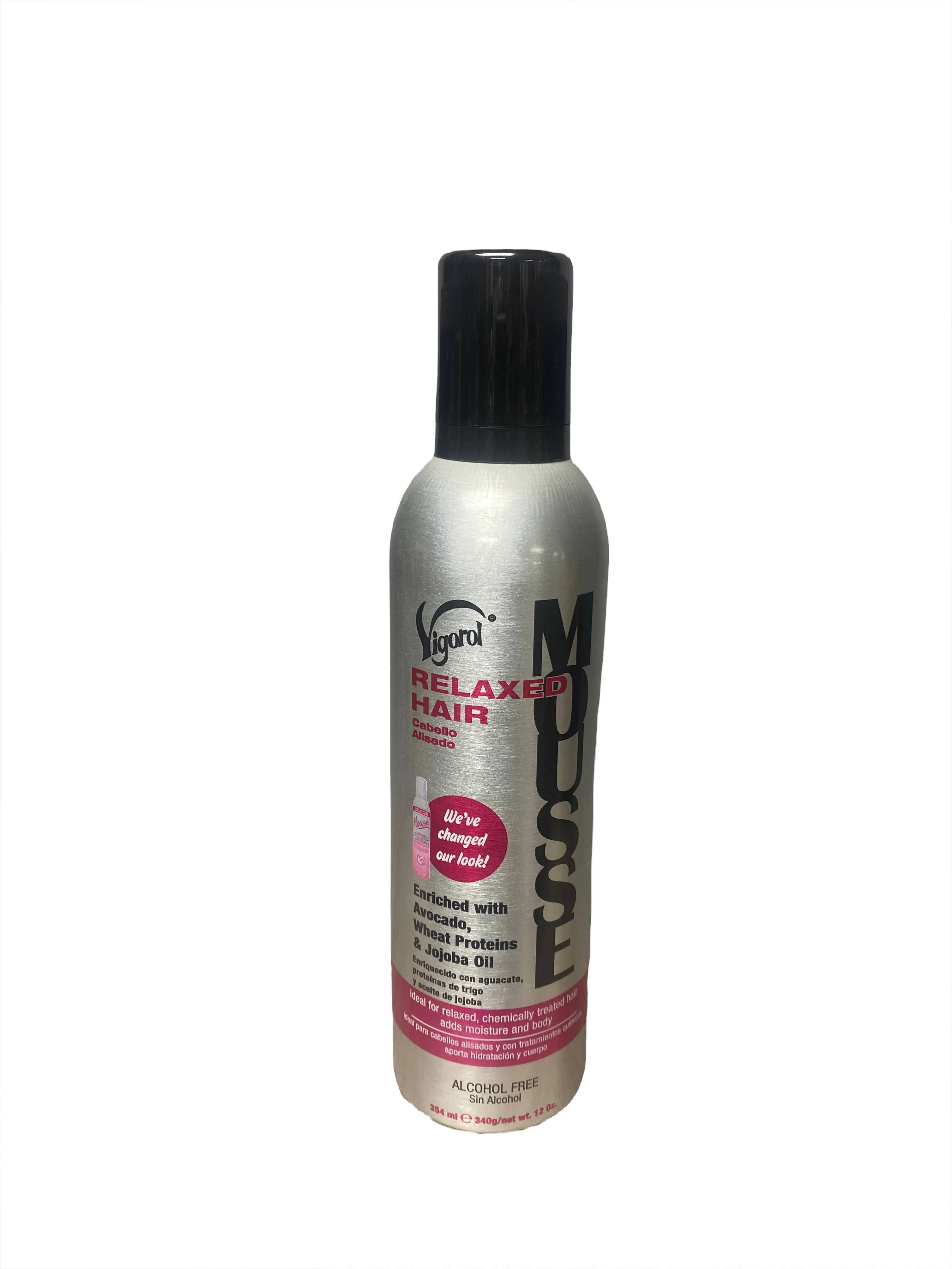 Vigorol Relaxed Hair Mousse, 12 Ounce