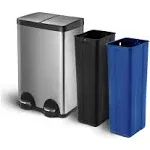 Home Zone Living 15.8 Gallon Kitchen Trash Can