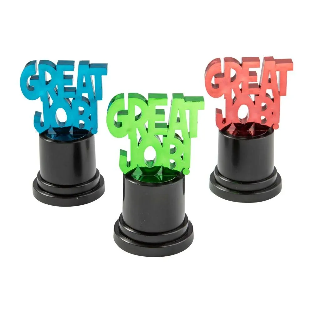 GREAT JOB AWARD TROPHIES (1 DOZEN) - BULK