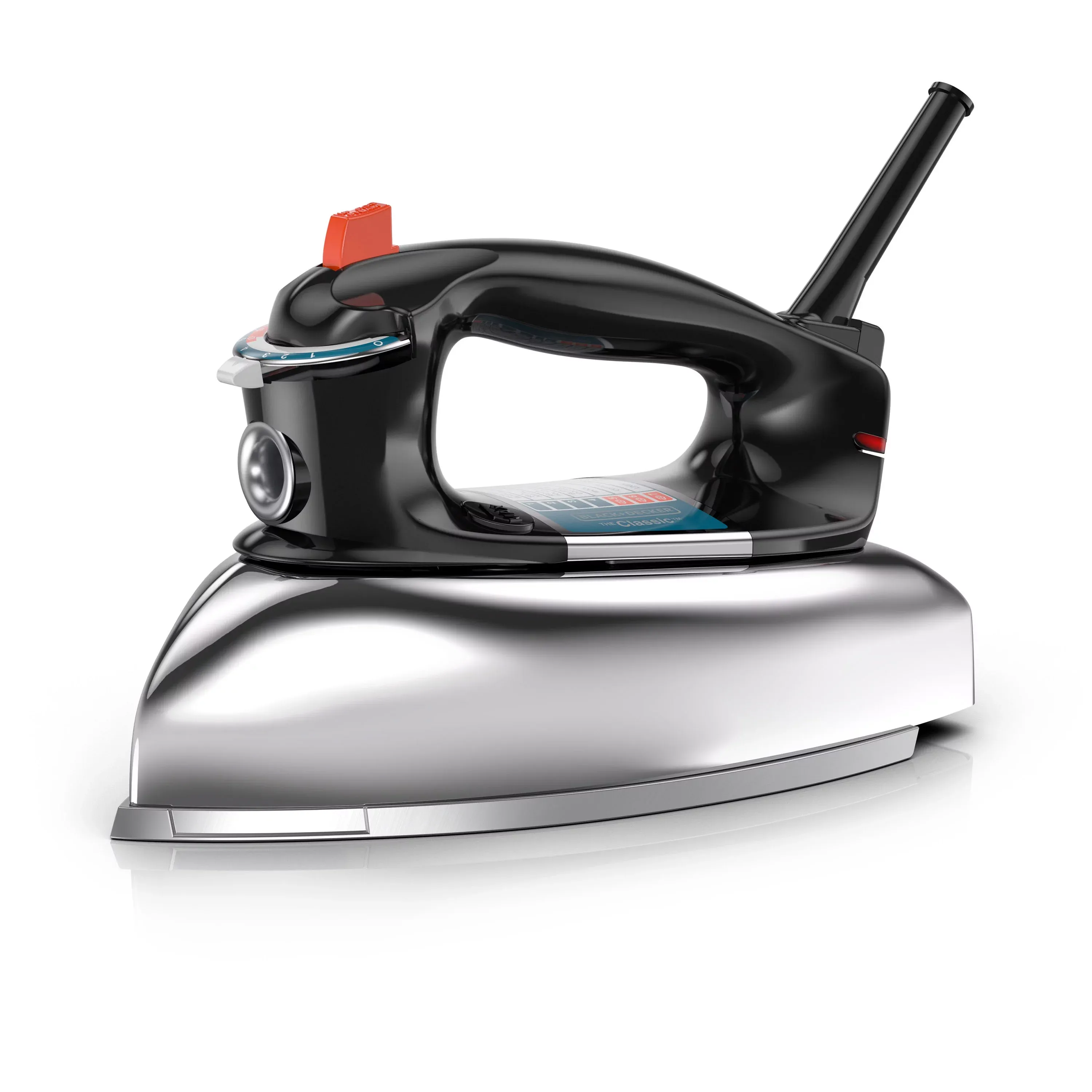 BLACK+DECKER Classic Iron with Aluminum Soleplate, F67E-T