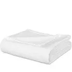 H by Frette Waves Bedcover (Queen) - Luxury All-White Bedcover/Medium Weight for A Cozy Feel, Textured / 100% Cotton/Expertly Made in Portugal