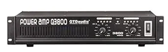 GTD Audio 2 Channel 3000 Watts 2U Stereo Professional Power Amplifier AMP