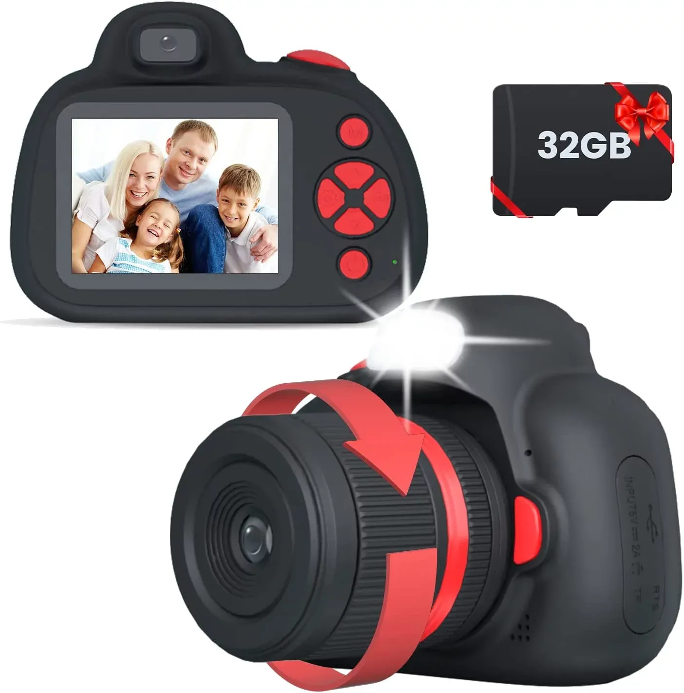 MOREXIMI Kids Camera