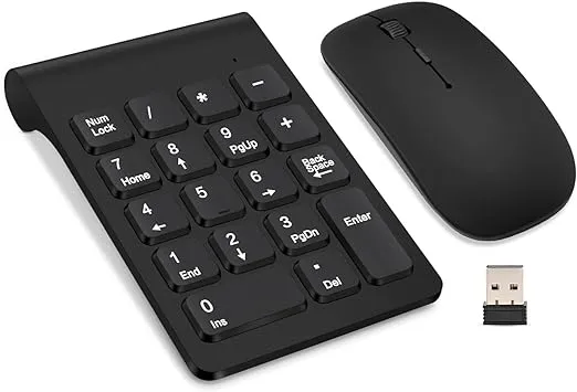 TRELC Wireless Numeric Keypad Mini 2.4G