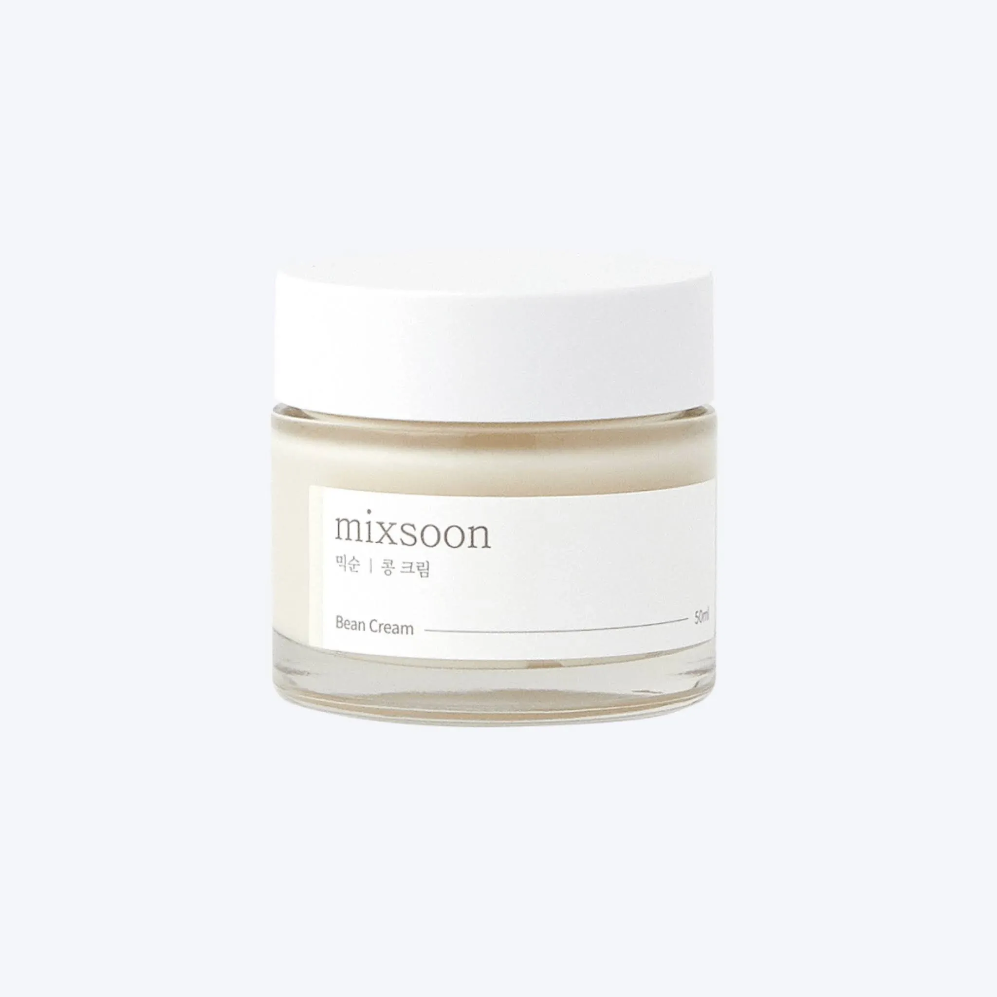 [Mixsoon Bean Cream 1.69 fl oz / 50ml | Soybean Extract & Rich Nutrients for Deep Moisturizing and Pore and Sebum care | Cruelty-free