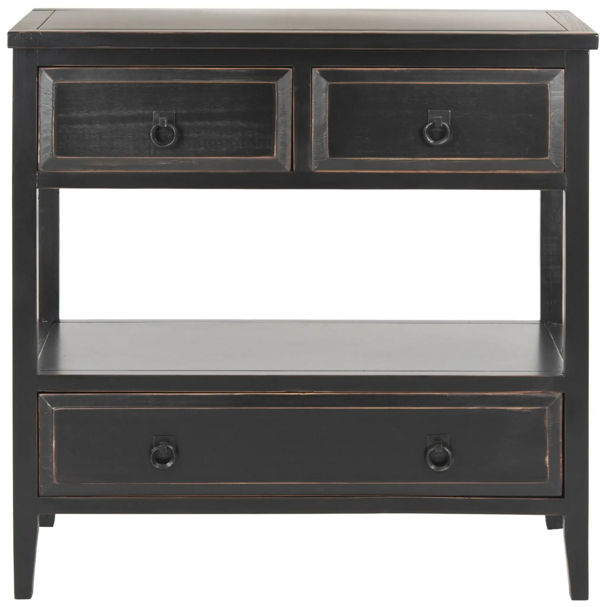 Safavieh Branson 3 Drawer Sideboard - Black