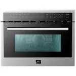 Forno 24" Microwave Oven in Stainless Steel 1.6 cu.ft. FMWDR3093-24