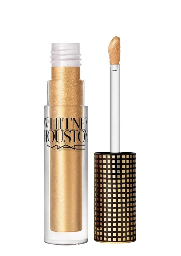 Mac lipglass Whitney Houston Nippy's Shimmery Gold