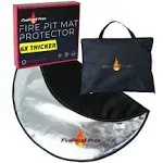 Fireproof Pros 36" Fire Pit Mat