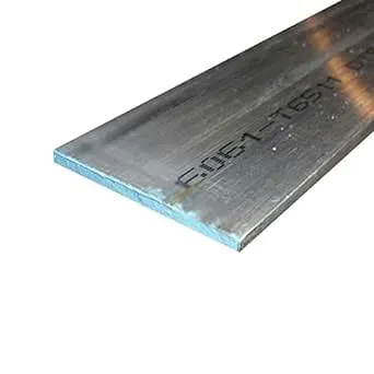 1/4" x 2" x 12", 6061-T6511 Aluminum Flat Bar