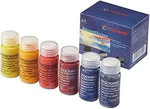 Stockmar Watercolor Paint- 6 Set, Washable Paint for Kids, Homeschoolers & Students, Waldorf Art Supplies (6 Bottles, 20 mL each)