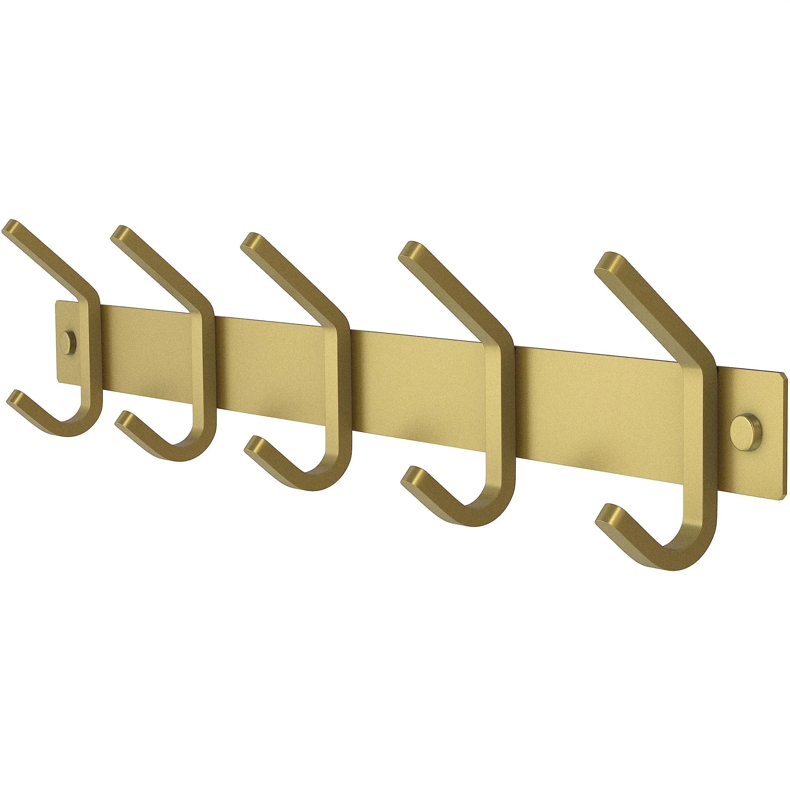 SAYONEYES Brushed Gold Coat Rack