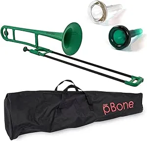 pBone - Green Plastic Trombone