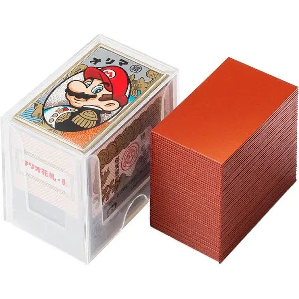 Nintendo Red Hanafuda Super Mario Version playing cards 