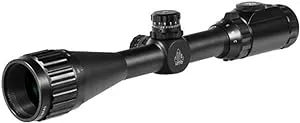 UTGLeapers Inc., UTG Hunter Airgun Scope, 3-9x32mm, 1" Tube, AO, TF2+, Mil Dot, Black with Rings