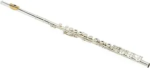 Yamaha YFL-382H Intermediate Flute with Inline G and Gold-plated Lip Plate