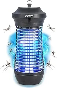 COBY Outdoor Bug Zapper 18W, Covers Half an Acre, Electric Bug Zapper