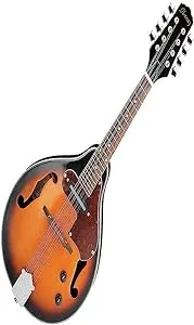 Ibanez M510E 8-String A-Style Mandolin Acoustic-Electric Guitar (Brown Sunburst High Gloss)