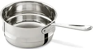 All-Clad Stainless Steel Dishwasher Safe Double Boiler Insert Cookware