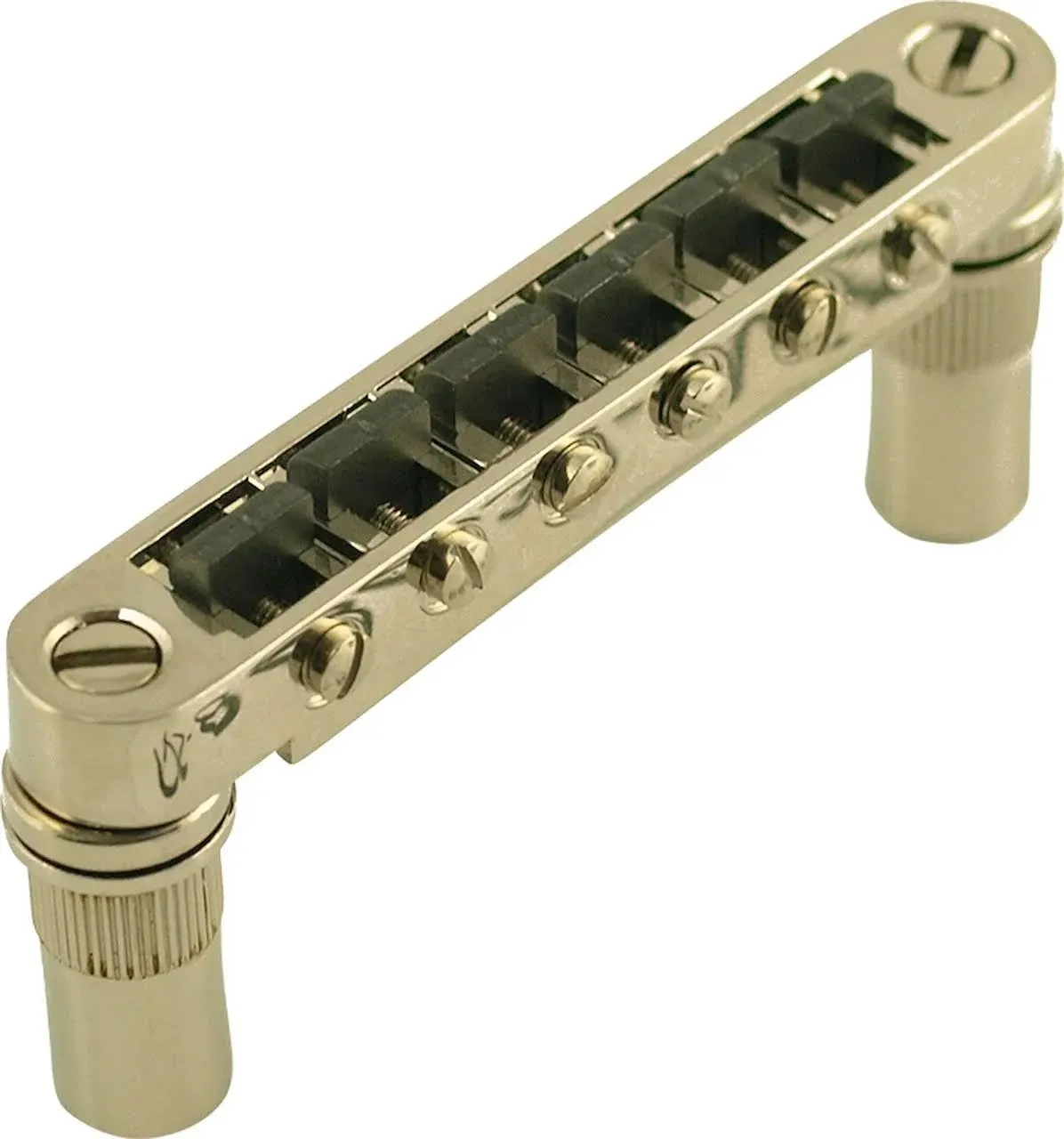 Graph Tech ResoMax NV2 6mm Tune-O-Matic Bridge - Nickel - PS-8863-N0